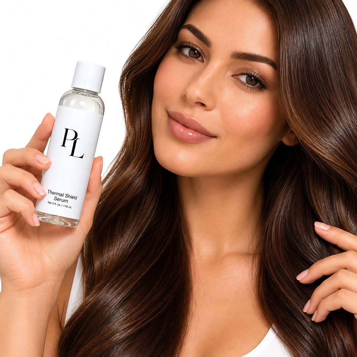 Thermal Shield Serum GlossyHairSerumBeautyPortrait