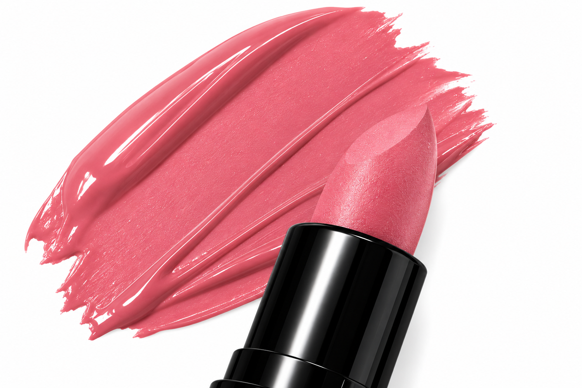 Lipstick - Sparkling Wine GlossyPinkLipstickSwatchClose-Up