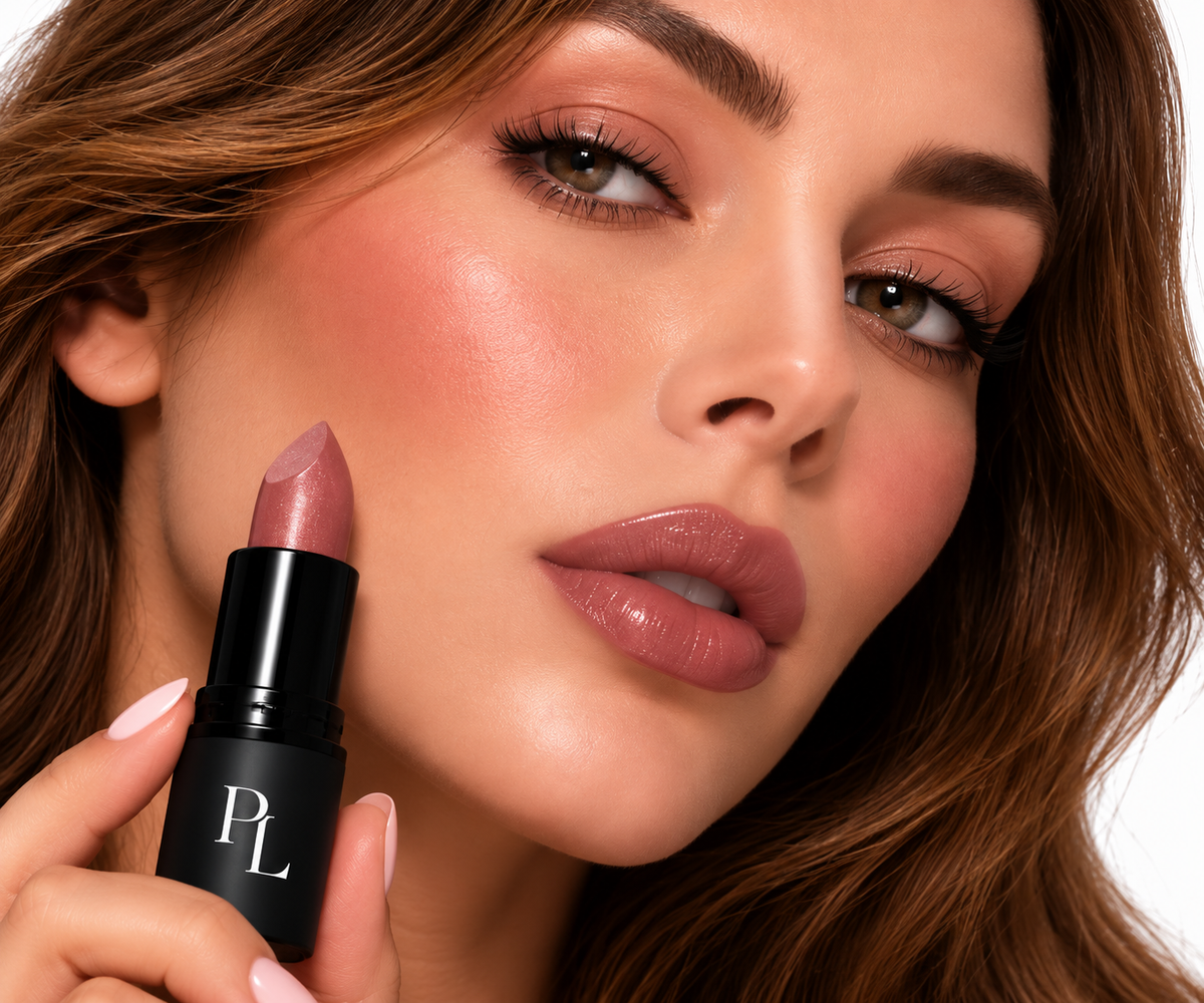 Lipstick - Spicy Rum GlossyRose-MauveLipstickPortrait