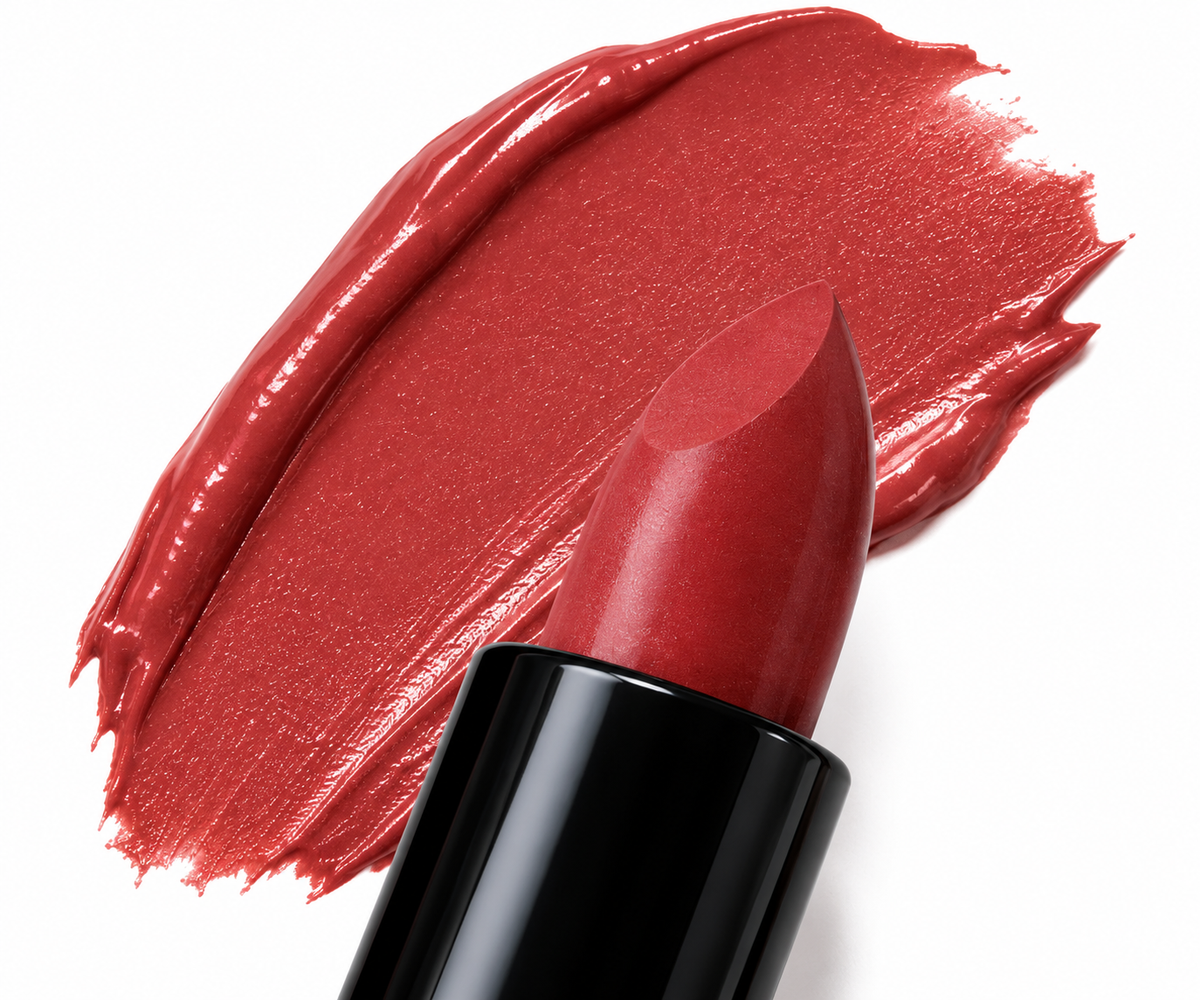 Lipstick - Brandy Rose GlossyRoseLipstickSwatch