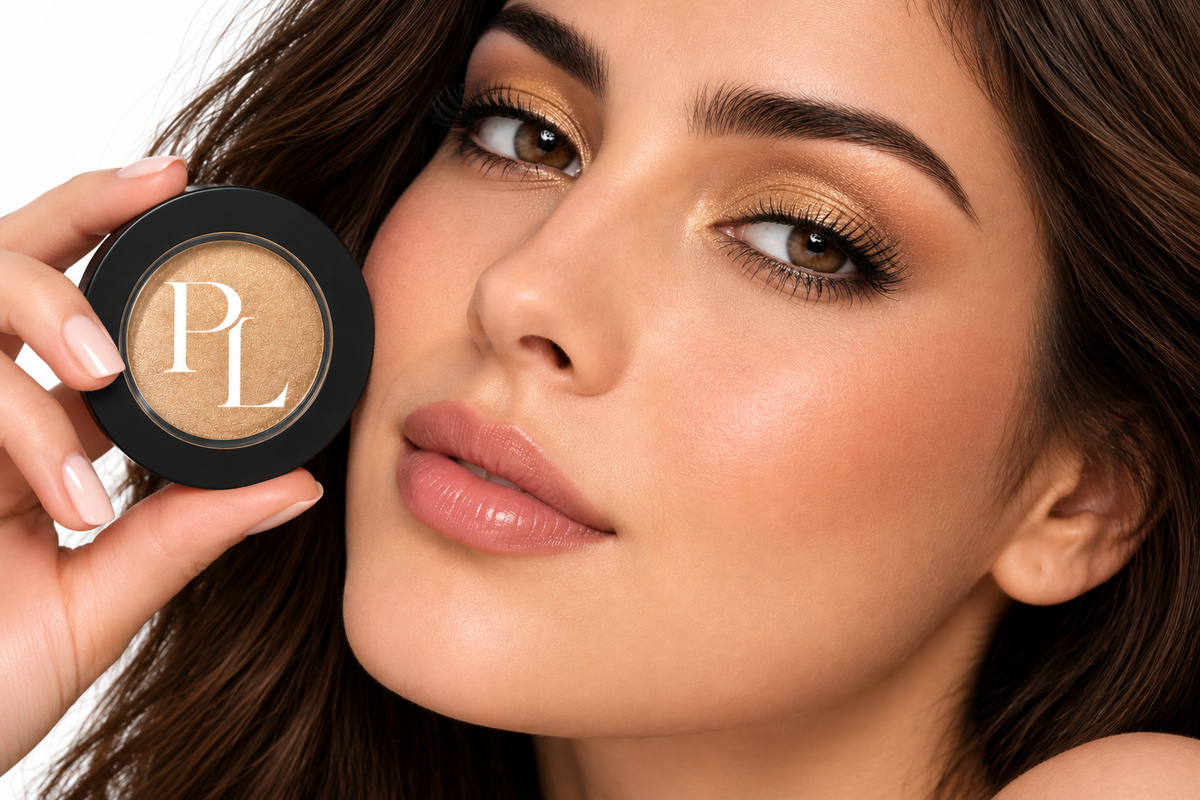 Single Pan Eyeshadow - Golden Egg GoldenGlowBeautyPortrait