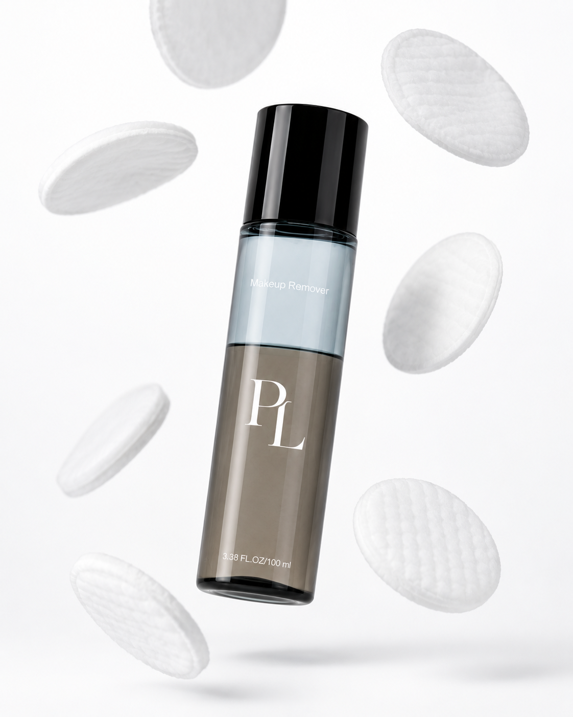 Waterproof Lip & Eye Makeup Remover Levitating_makeup_remover_and_cotton_pads
