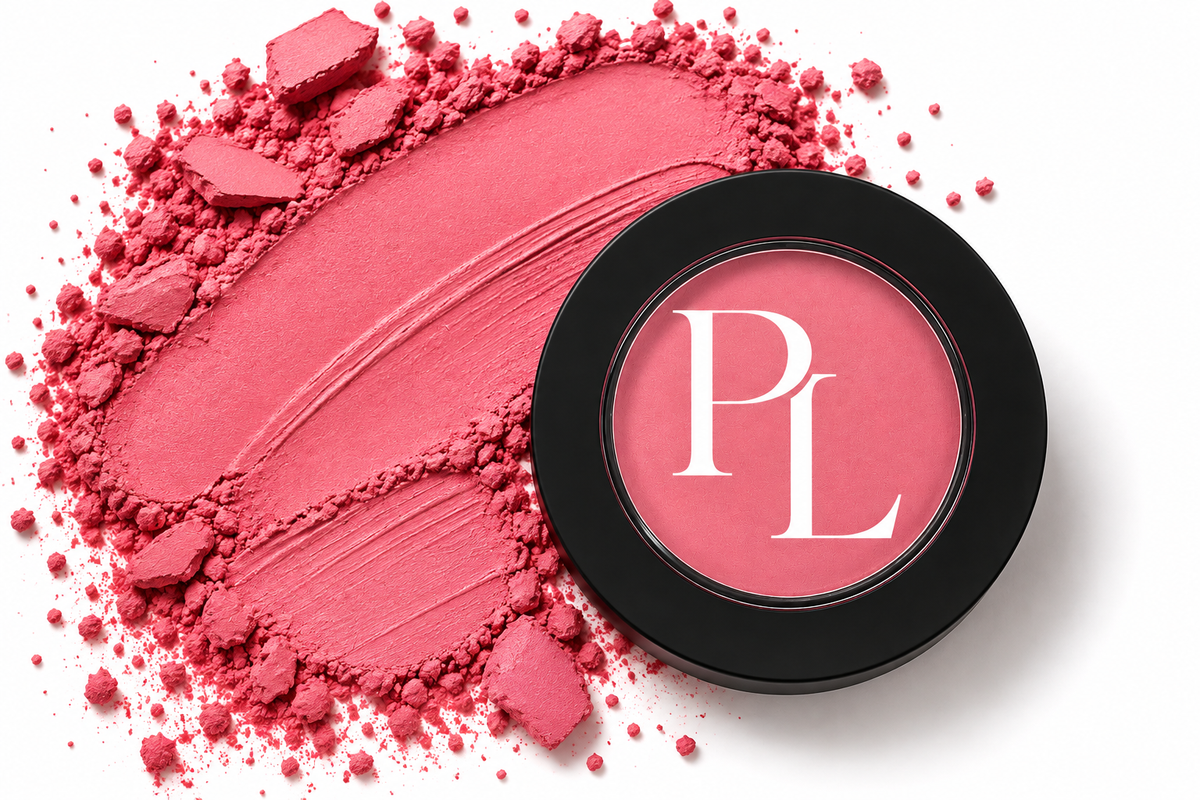 Single Pan Blush - Lotus LotusPinkBlushCompactandPowderSwatch