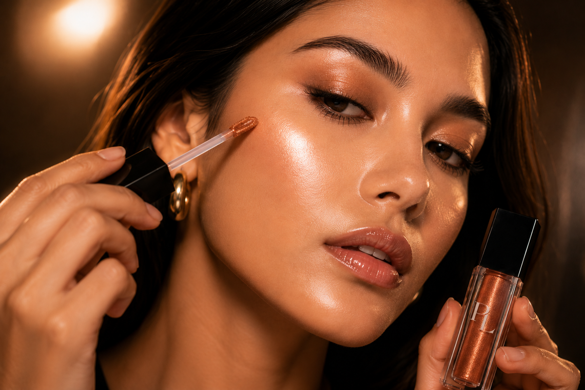 Liquid Shimmer - Gatsby LuminousBronzeBeautyAd