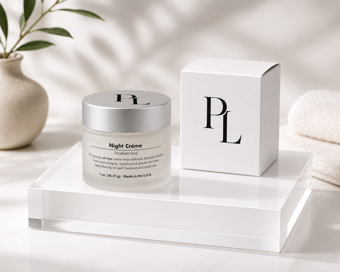 Night Renewal Face Cream | Overnight Moisturizer Luxuriousnightcremeproductshot