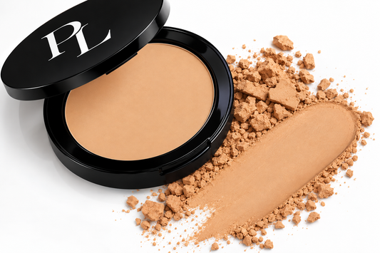 Dual Blend Powder Foundation - Birch LuxuryBeigePowderCompactwithSwatch