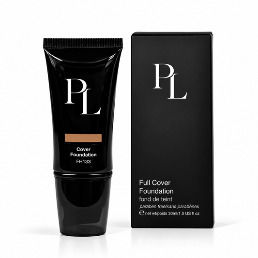 Full Cover Foundation - Dune LuxuryBlackFoundationPackaging