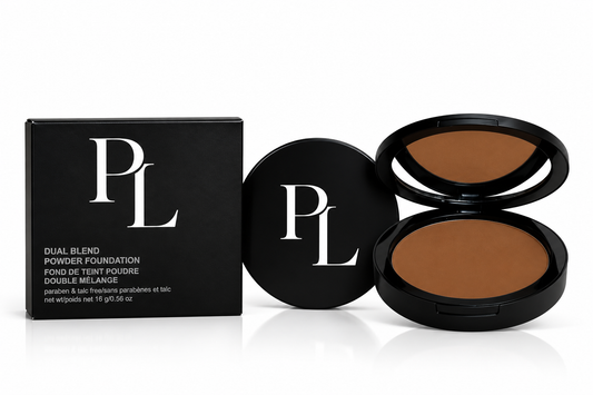 Dual Blend Powder Foundation - Gingerbread LuxuryBlackPowderFoundationSet