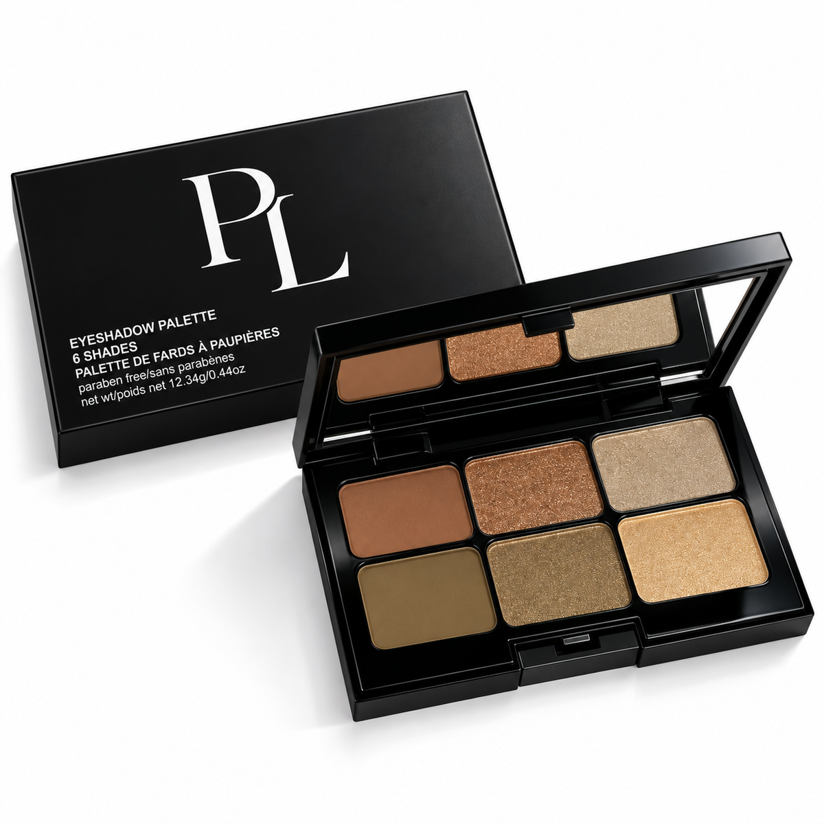 Eyeshadow Palette - Shimmy LuxuryBlackSix-ShadeEyeshadowPalette