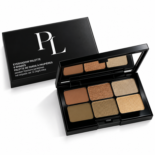 Eyeshadow Palette - Shimmy LuxuryBlackSix-ShadeEyeshadowPalette