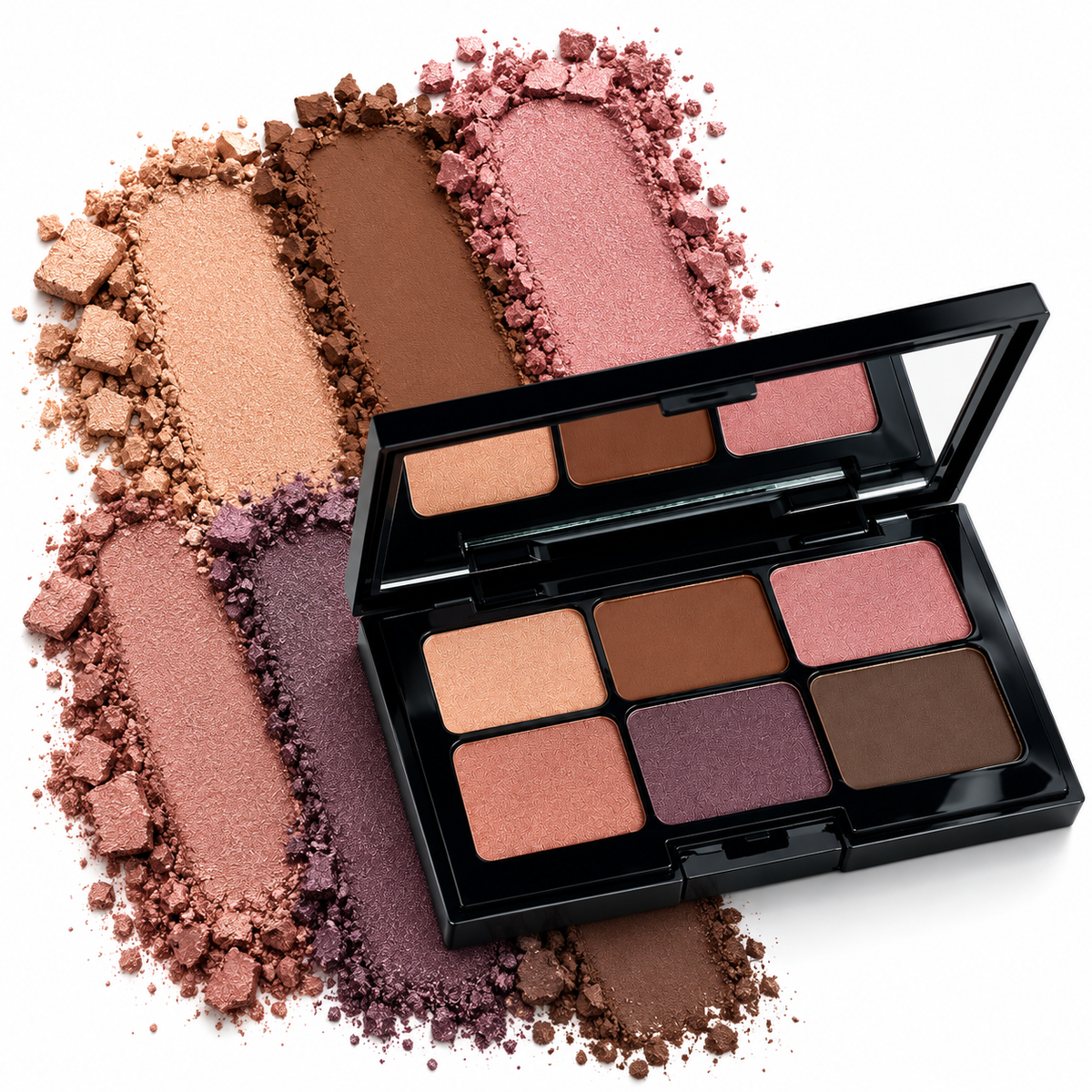 Eyeshadow Palette - Sweet Almond LuxuryEyeshadowPaletteandSwatches
