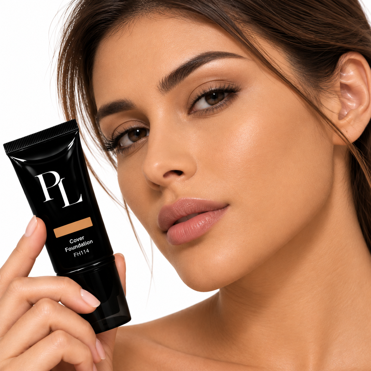 Full Cover Foundation - Honey LuxuryFoundationClose-UpwithProduct