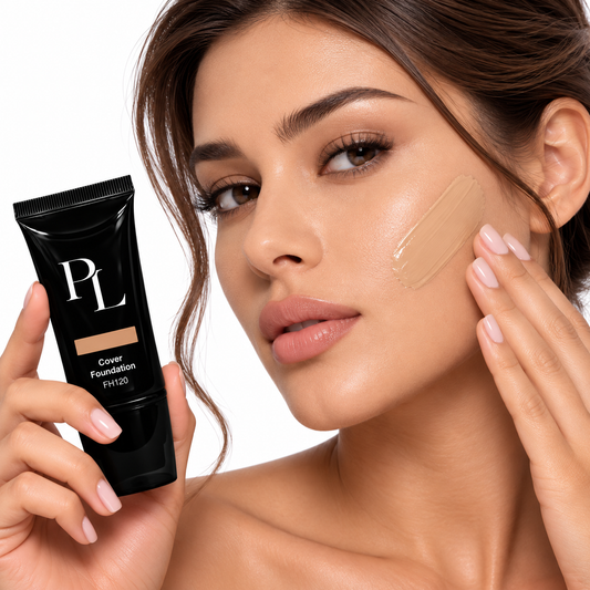 Full Cover Foundation - Seashell LuxuryFoundationSwatchBeautyAd