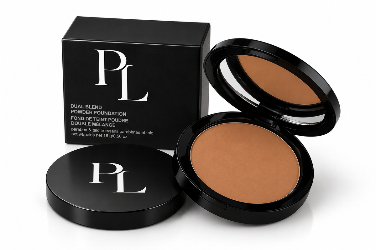 Dual Blend Powder Foundation - Ecru LuxuryPLDualBlendPowderCompact