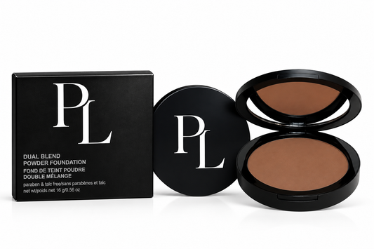 Dual Blend Powder Foundation - Walnut LuxuryPLWalnutPowderCompactSet