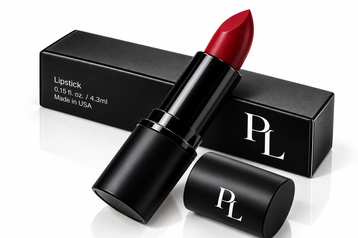 Lipstick - Red Audacity LuxuryRedLipstickProductDisplay
