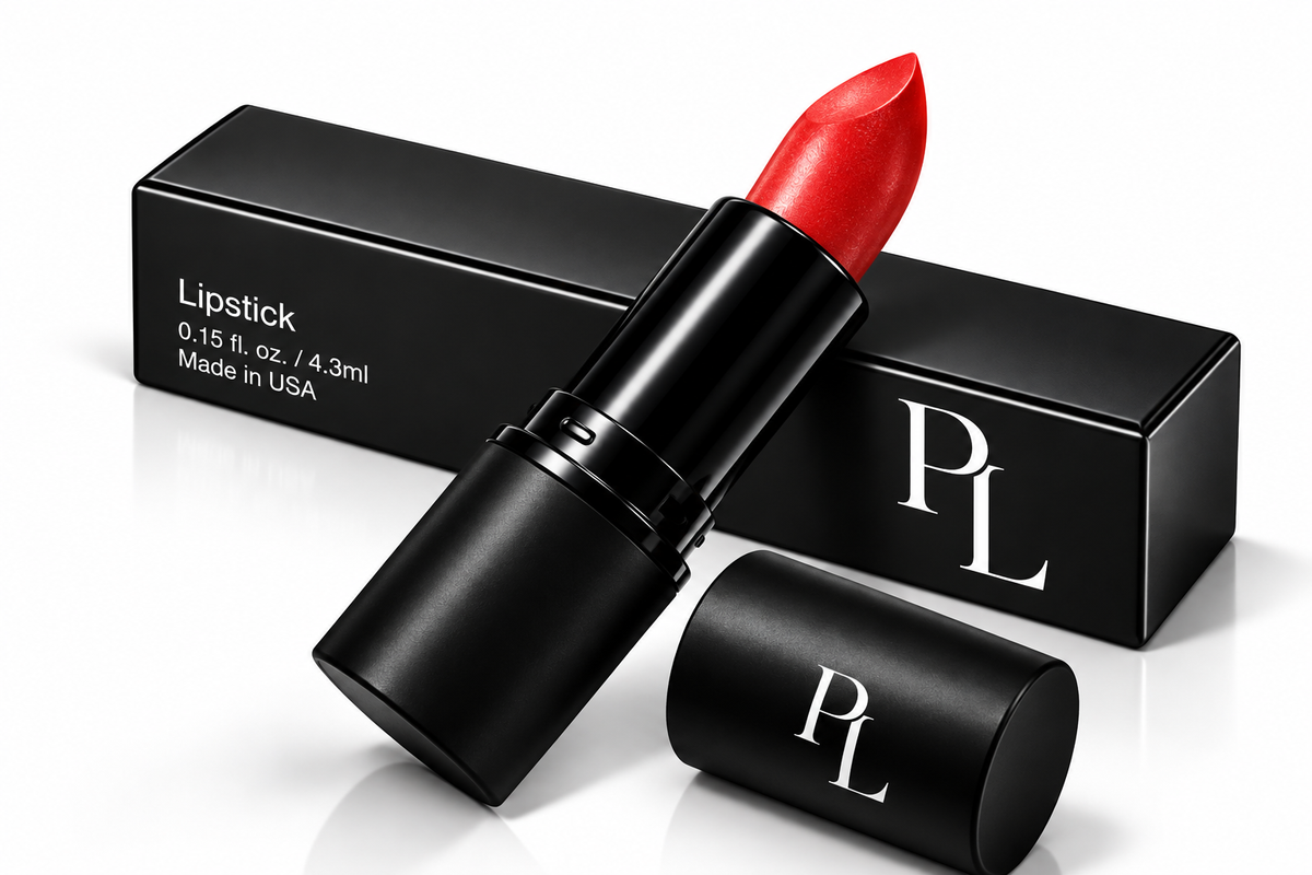 Lipstick - Fire Cracker Red LuxuryRedLipstickProductStillLife