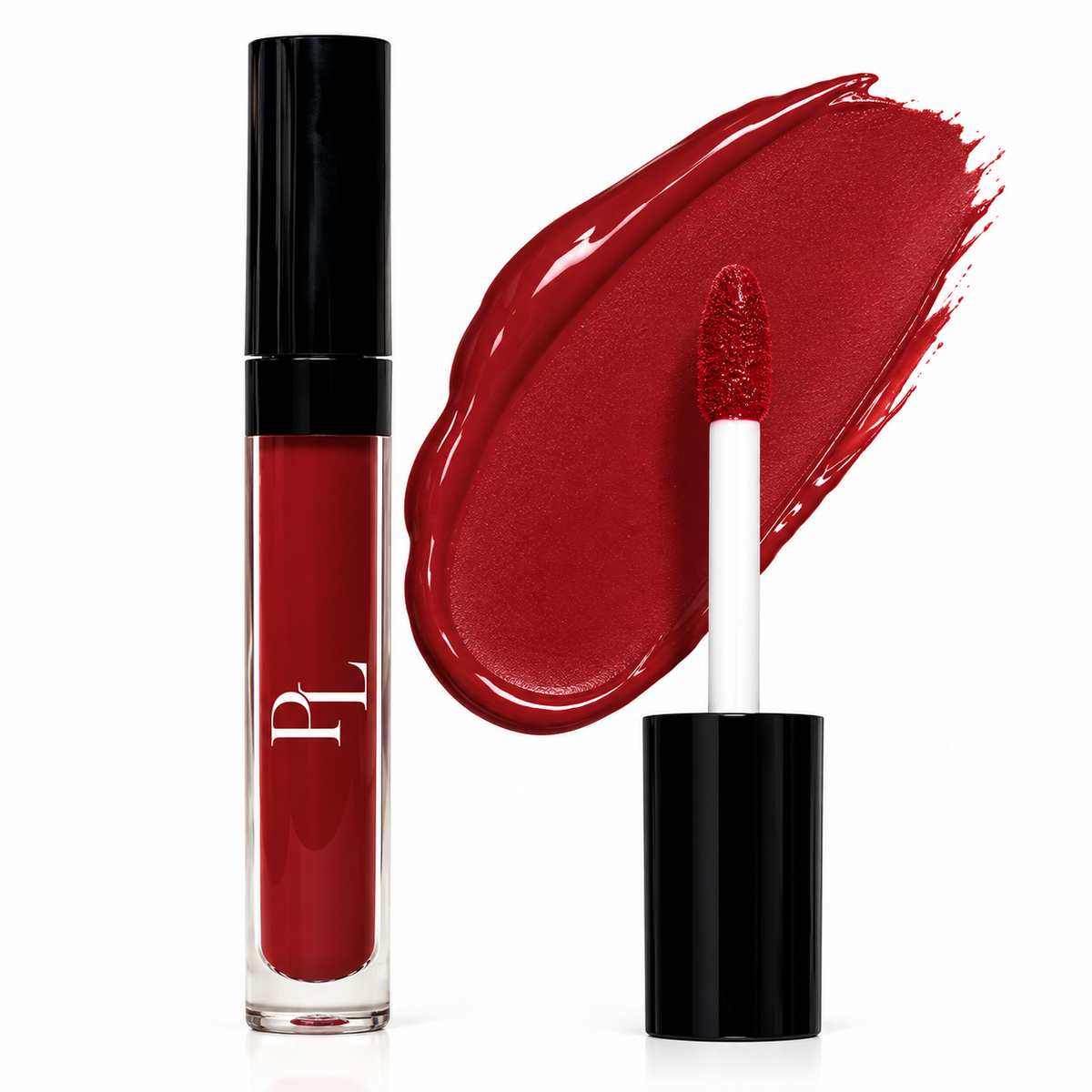 Liquid to Matte Lipstick - Rouge LuxuryWineLipstickwithSwatch