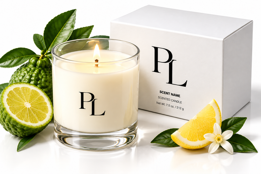Scented Candle - Bergamot + Lemon Luxury_Citrus_Candle_Still_Life