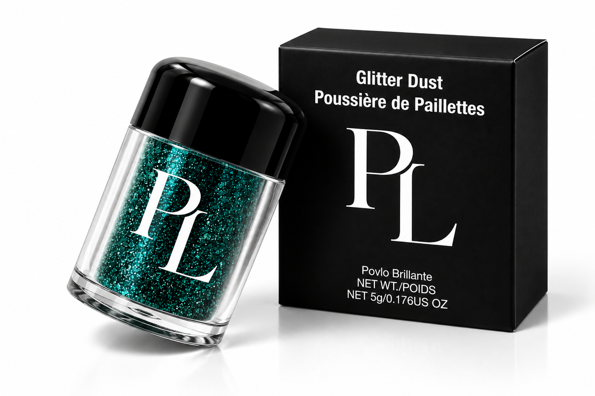 Glitter Dust - Aquamarine Luxury_Teal_Glitter_Dust_Set