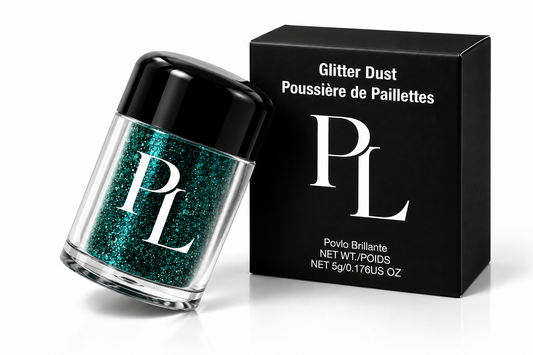 Glitter Dust - Aquamarine Luxury_Teal_Glitter_Dust_Set