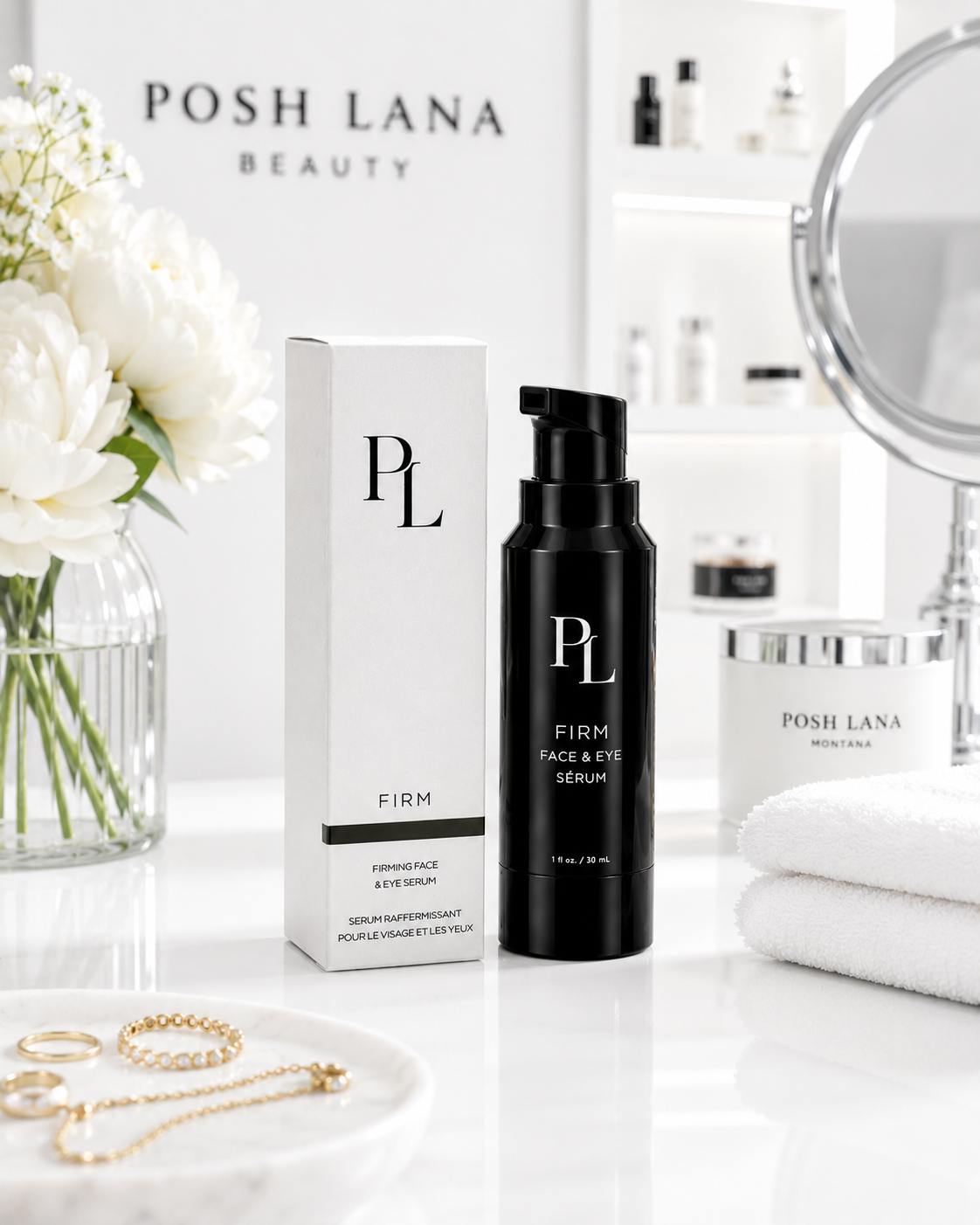 Firming Eye Serum | Peptide & Cucumber Eye Serum Luxurybeautyskincareflatlay
