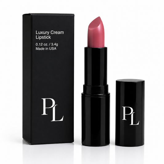 Luxury Cream Lipstick - Darling Dahlia Luxurycreamlipstickwithsleekpackaging