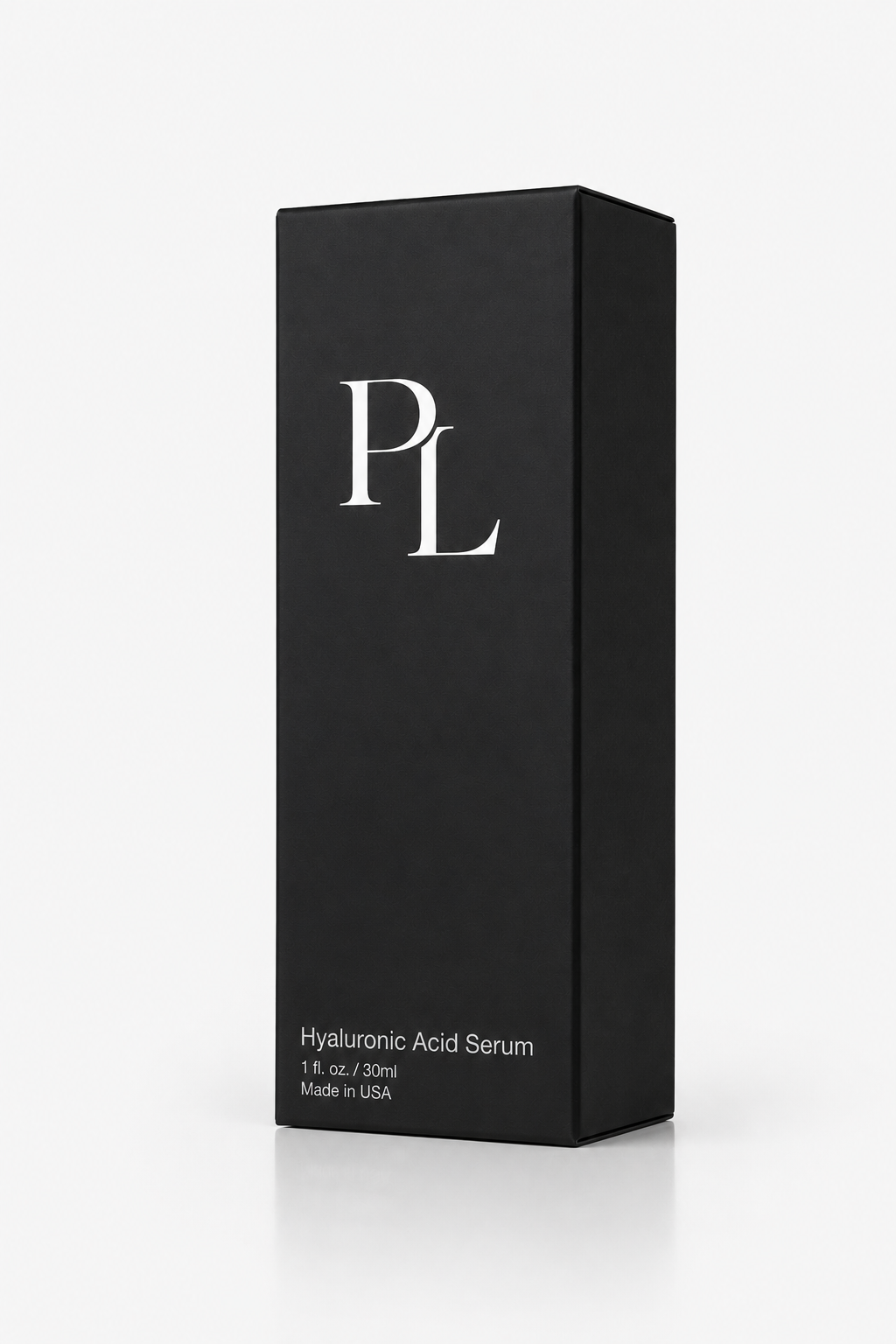 Hyaluronic Acid Serum | Deep Hydration & Plumping Formula Matte_black_hyaluronic_acid_serum_box