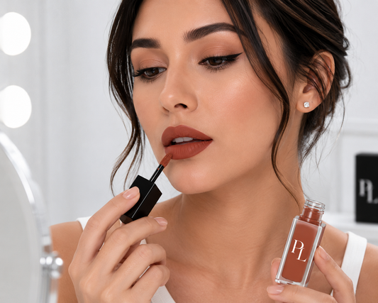 Matte Lip Stain - Cocoa Kiss Mattebeautyinsoftlighting