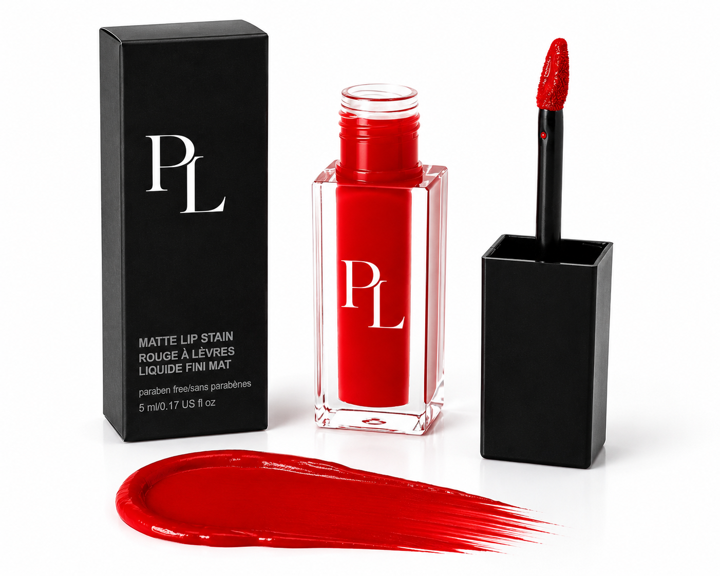Matte Lip Stain - True Crimson Matteredallurelipstickdisplay