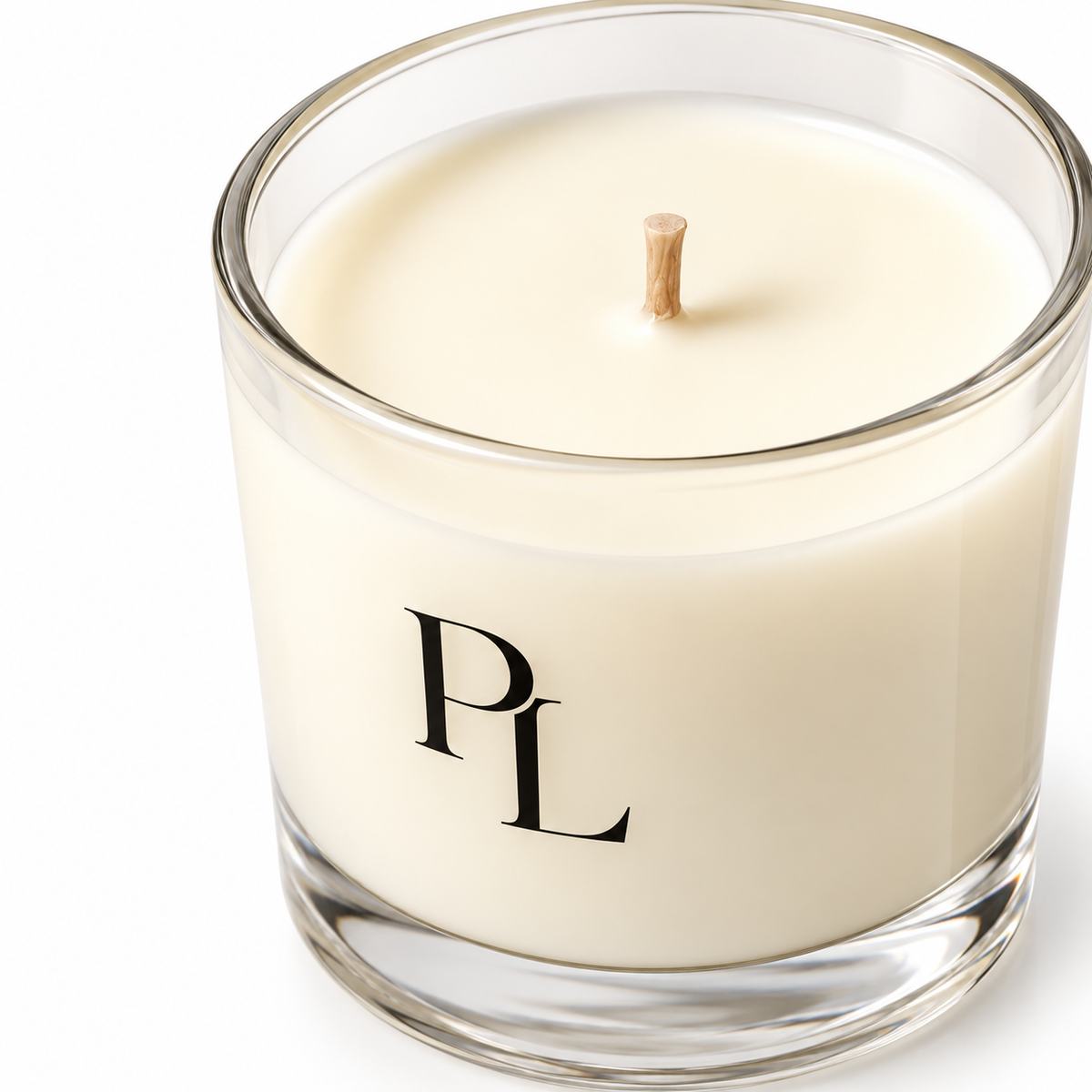 Scented Candle - Sandalwood + Tobacco MinimalistPLMonogramCandle