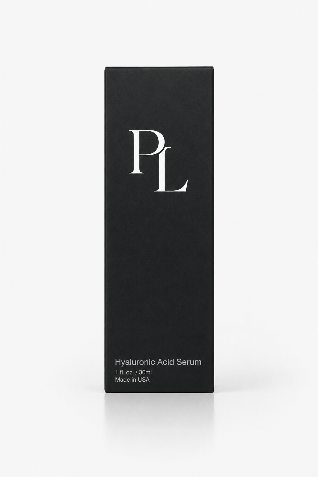 Hyaluronic Acid Serum | Deep Hydration & Plumping Formula Minimalist_packaging_with_sleek_monogram