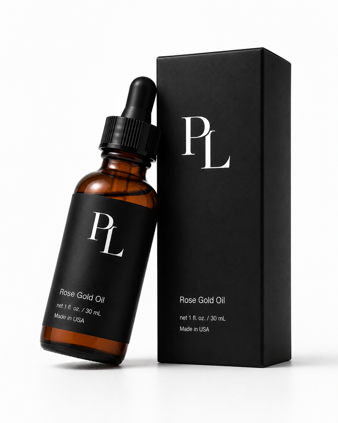 Radiance Face Oil | Rosehip & Moringa Facial Oil Minimalistamberoilbottledisplay