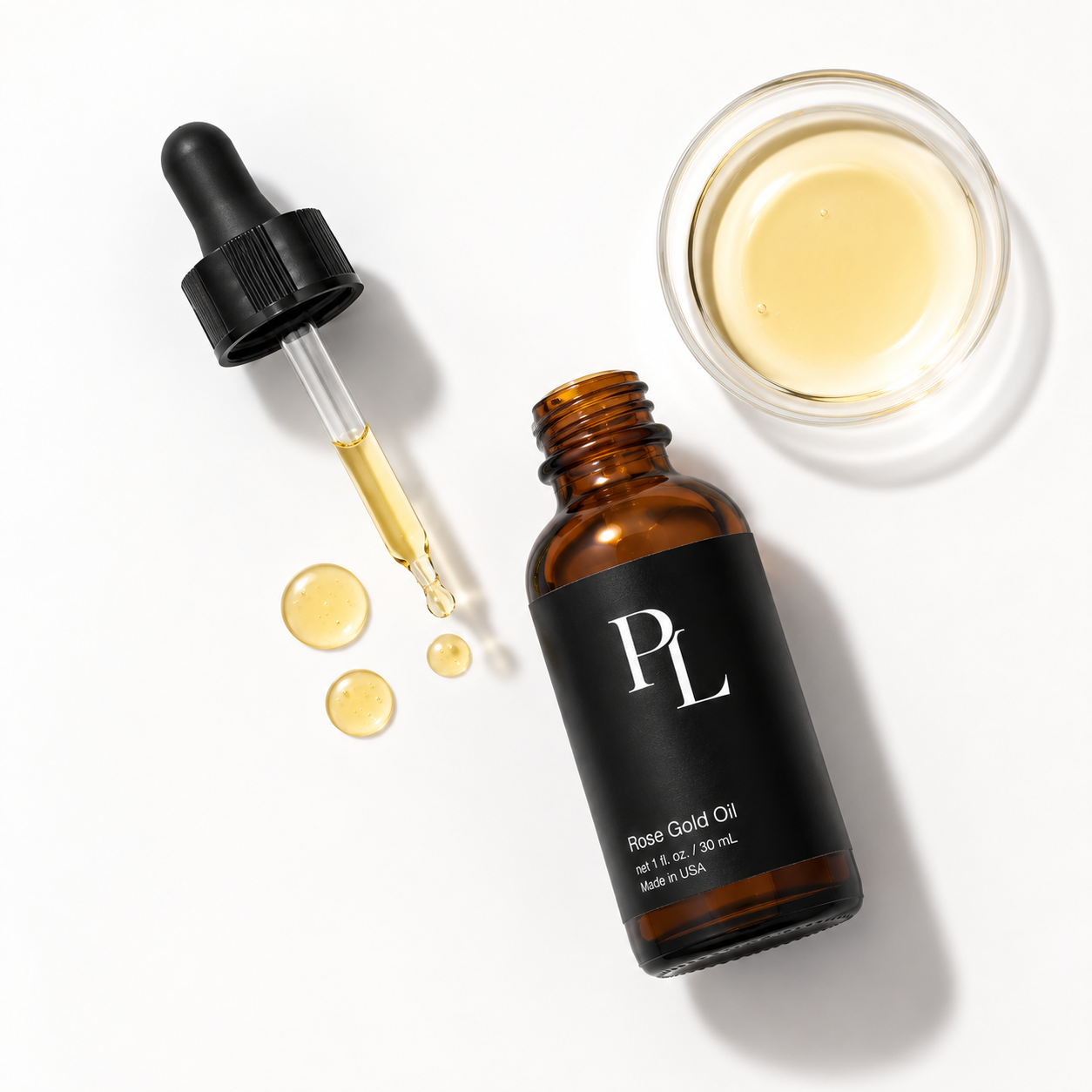 Radiance Face Oil | Rosehip & Moringa Facial Oil Minimalistbeautyproductflatlay