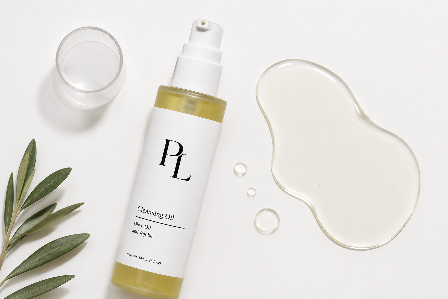 Nourishing Cleansing Oil | Makeup & Sunscreen Remover Minimalistcleansingoilflatlay