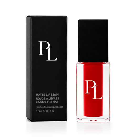 Matte Lip Stain - True Crimson Minimalistlipstickandpackagingshot