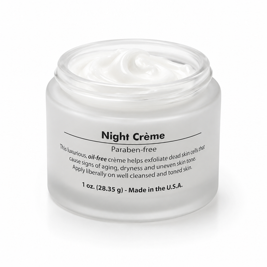 Night Renewal Face Cream | Overnight Moisturizer Nightcremeskincarejar