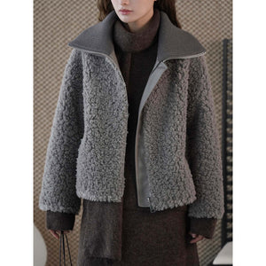 Retro Fleece Half-Zip Jacket Smoke Gray O1CN01B6DBU12LJNS6vRrNz__21_213337659671-0-cib