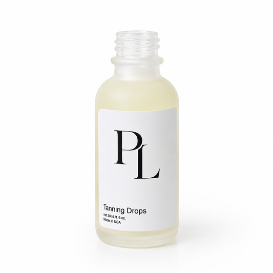 Self-Tanning Drops | Buildable Face & Body Glow PLtanningdropsinclearbottle