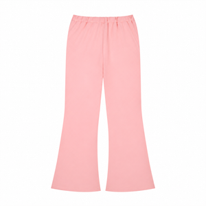 The Sculpted Slim-Fit Flare Sweatpants Pink PastelPinkFlaredPants