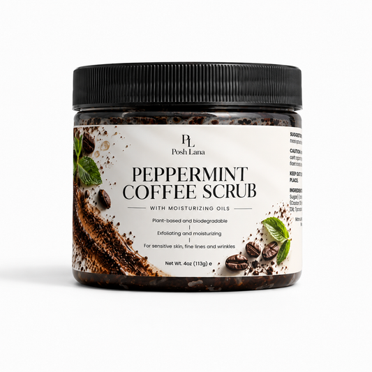 Peppermint Coffee Scrub