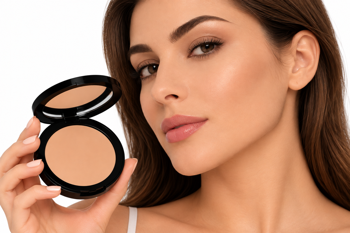 Dual Blend Powder Foundation - Mesa Polished_Beauty_Compact_Portrait
