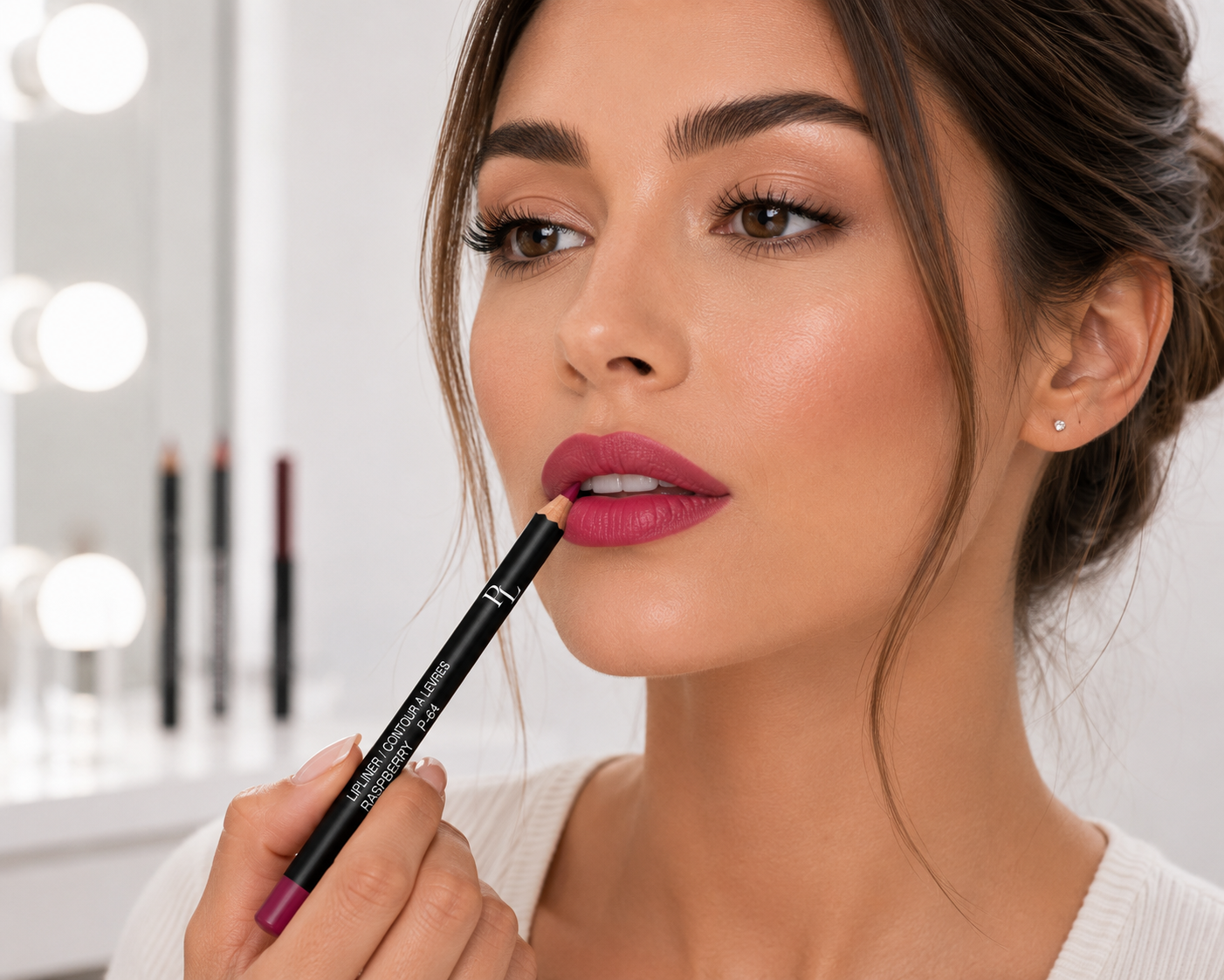 Lip Liner - Raspberry Polishedbeautyclose-upinstudio