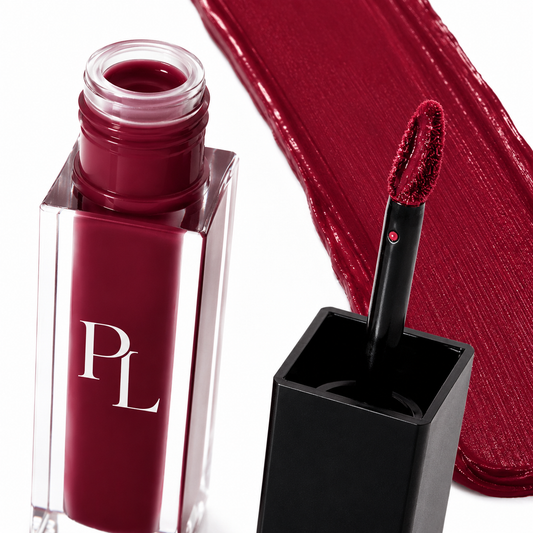 Matte Lip Stain - Dark Sienna Polishedburgundylipproductshowcase