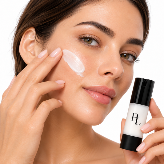 Extreme Moisture Blend RadiantSkincareApplicationwithPLBottle