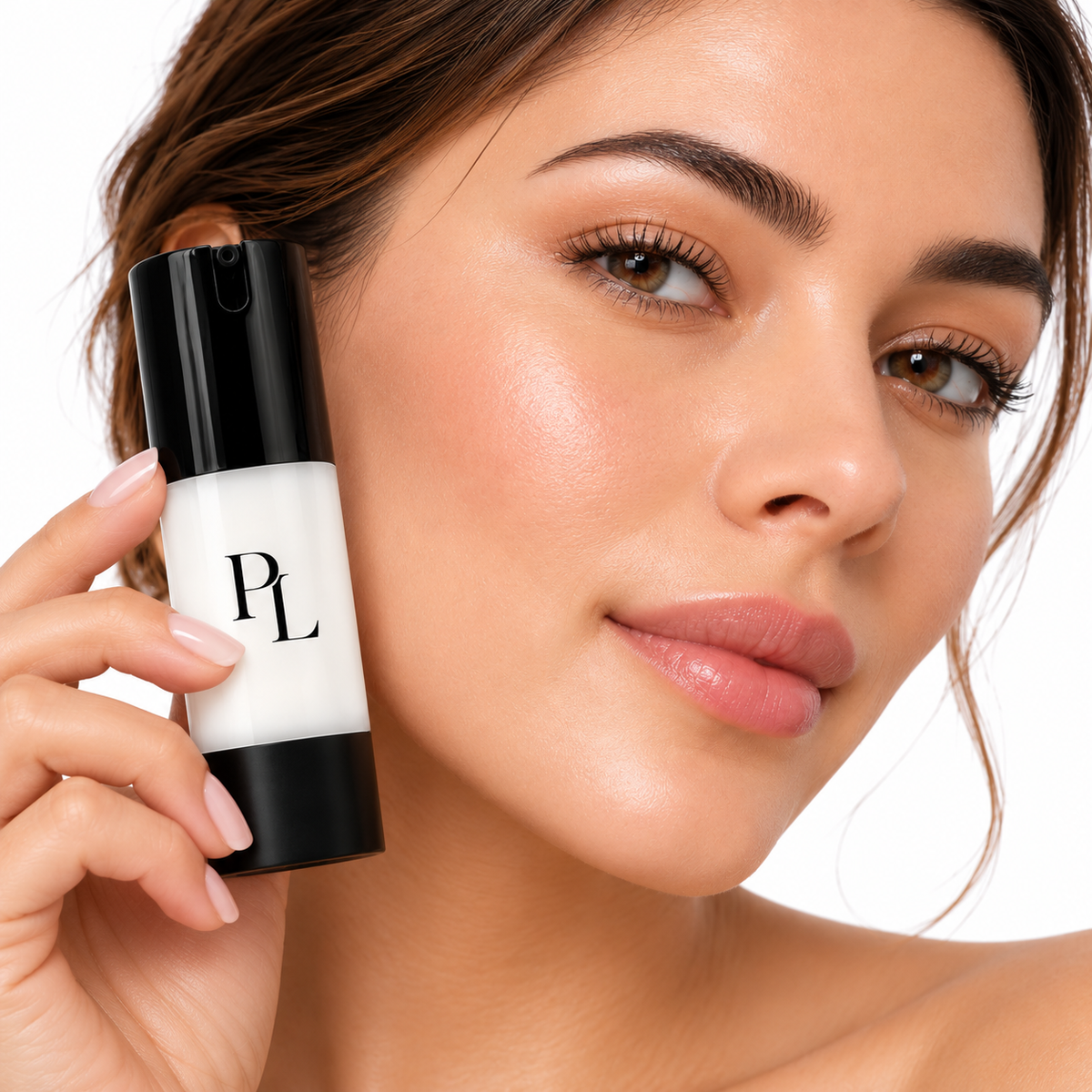 Extreme Moisture Blend RadiantSkincareApplicationwithPLBottle2