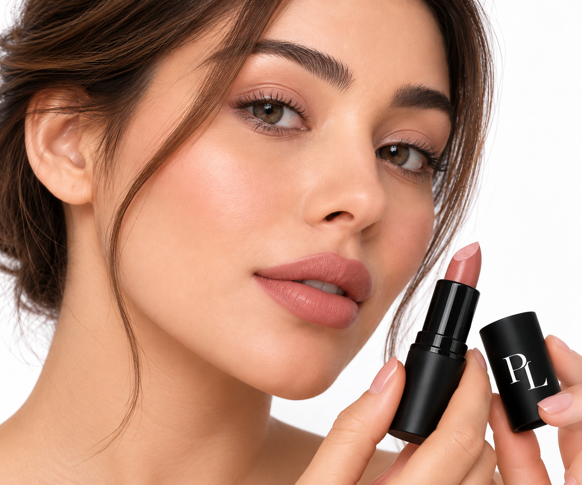 Lipstick - Barely Beige RosyNudeLipstickBeautyPortrait
