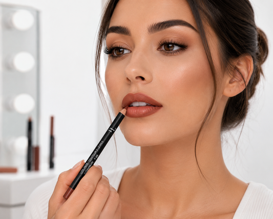 Lip Liner - Cinnamon Serenebeauty-liplinerapplication