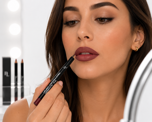 Lip Liner - Vermouth Serenemakeupapplicationclose-up