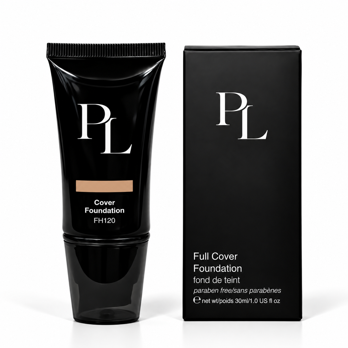 Full Cover Foundation - Seashell SleekBlackFoundationDuo